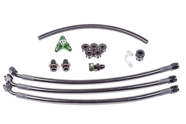 Radium Engineering Nissan VQ35DE Fuel Rail Plumbing Kit - 20-0468