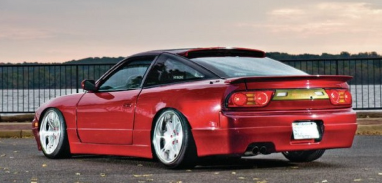 IN-STOCK SuperMade Instant Gentleman Rear Wing (FRP) - 180sx