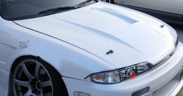 In-Stock M-Sports Nissan S14 Silvia Zenki - FRP Hood