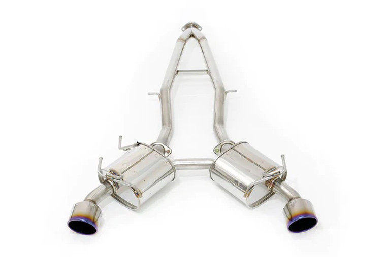 Apexi RS Evo Extreme Muffler, 2009+ Nissan 370Z, [Y-Pipe Back]