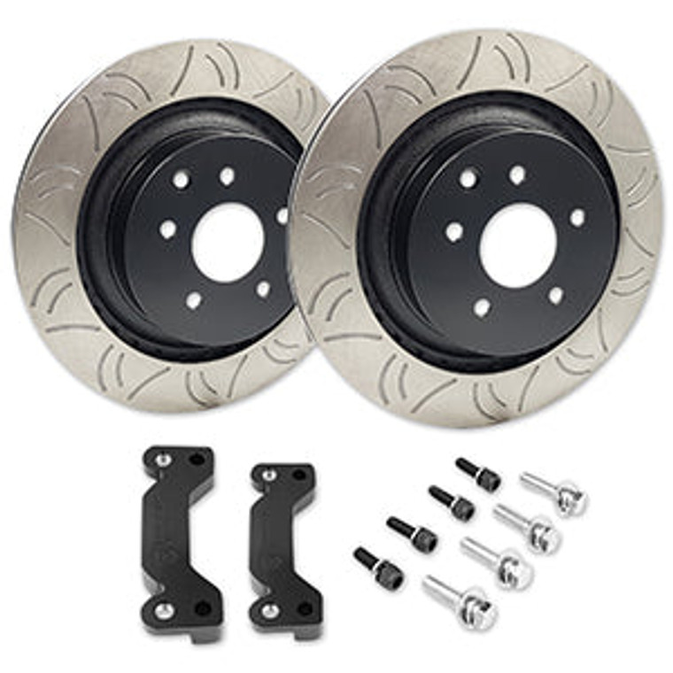 GKTech Nissan 340mm Rear Rotor Upgrade Kit - R32, R33, R34 GTR