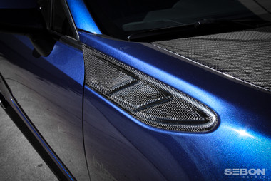 Seibon 12-13 BRZ/FRS FR Style Carbon Fiber Fender Ducts