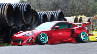 326POWER Gachabari Toyota GT86 Widebody Conversion 【がちゃバリ