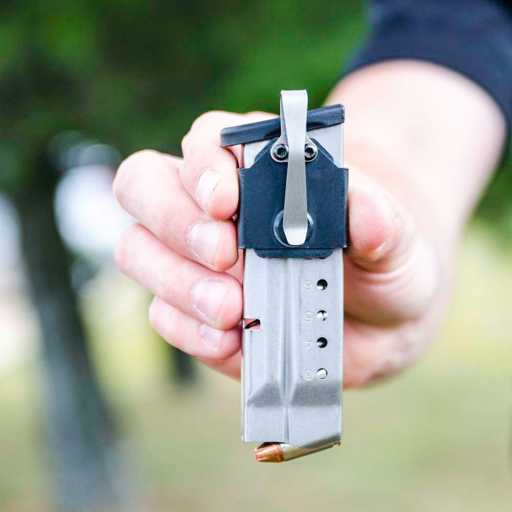 NeoMag - Pocket Mag Holder, Raw Titanium Standard Clip | Tulster