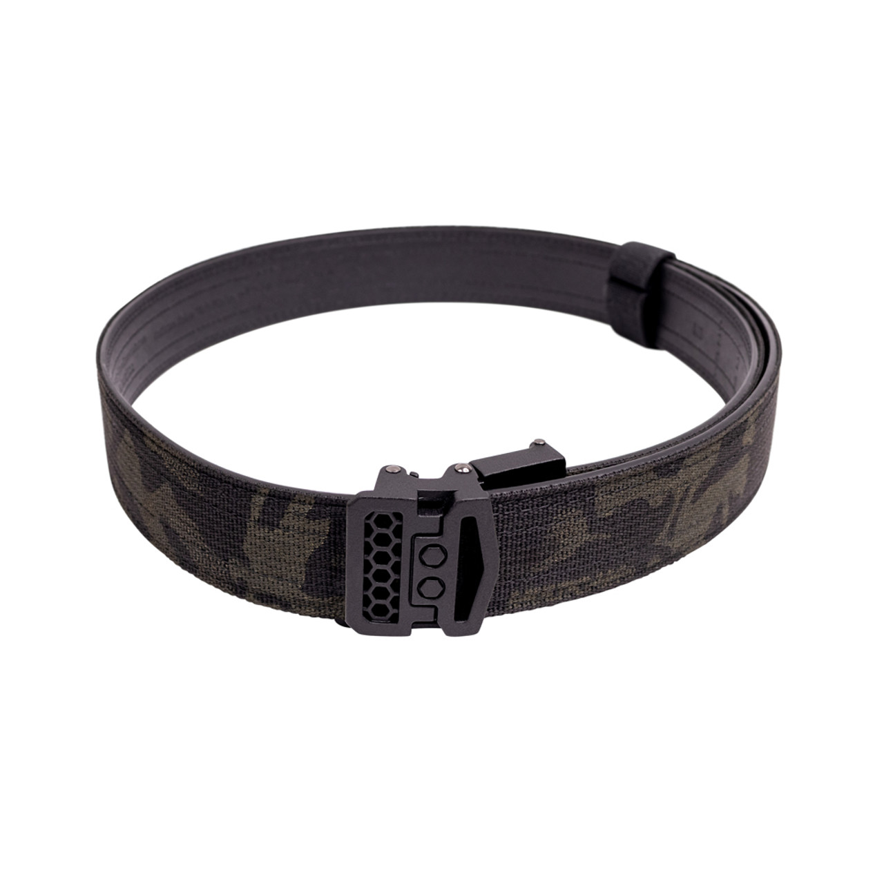 Perfect Fit Buckle Free Leather Duty Belt
