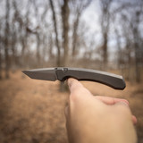GreyWorks GW1 Pocket Folding Knife - Tanto