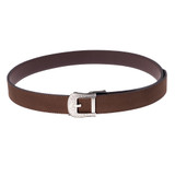 Kore Essentials - 1.5" Buffalo Leather Gun Belt - Coffee, Rodeo Buckle - Tulster