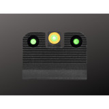 Rear view of R3D 2.0 Suppressor Height Night Sights compatible with Sig Sauer firearms.