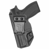 Front view of Tulster Profile IWB holster for Smith & Wesson Bodyguard 2.0 Comp Carry, left-hand draw