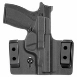 Back view of Tulster Contour OWB holster for Smith & Wesson Bodyguard 2.0 Comp Carry, left-hand draw