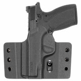 Front view of Tulster Contour OWB holster for Smith & Wesson Bodyguard 2.0 Comp Carry, left-hand draw