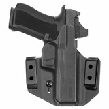 Back view of Tulster Contour OWB holster for Shadow Systems CR920XL, left-hand draw.
