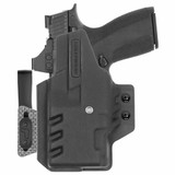 Back view of Tulster ARC IWB light-bearing holster for Smith & Wesson M&P Shield X with TLR7 Sub, right-hand draw.