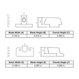 Trijicon HD Night Sights - M&P - SA137O Tulster