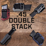 Echo Ambidextrous Mag Carrier for: Universal .45ACP Double Stack Magazine Tulster