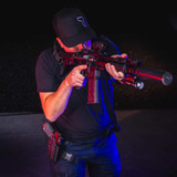 Range+ OWB Paddle Holster in Left Hand for: Glock 17/22/31/47/49 Range+ OWB Paddle Holster in Left Hand for: Glock 17/22/31/47/49