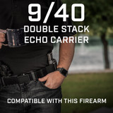 Range+ OWB Paddle Holster in Right Hand for: Sig Sauer P320 Compact/Carry/X-Series 9/40