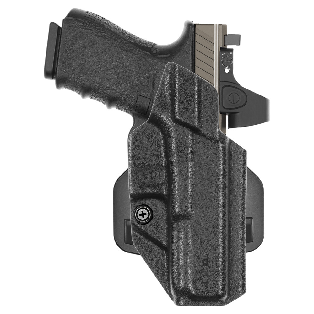 Range+ OWB Paddle Holster in Right Hand for: Glock 17/22/31/47/49 image 1