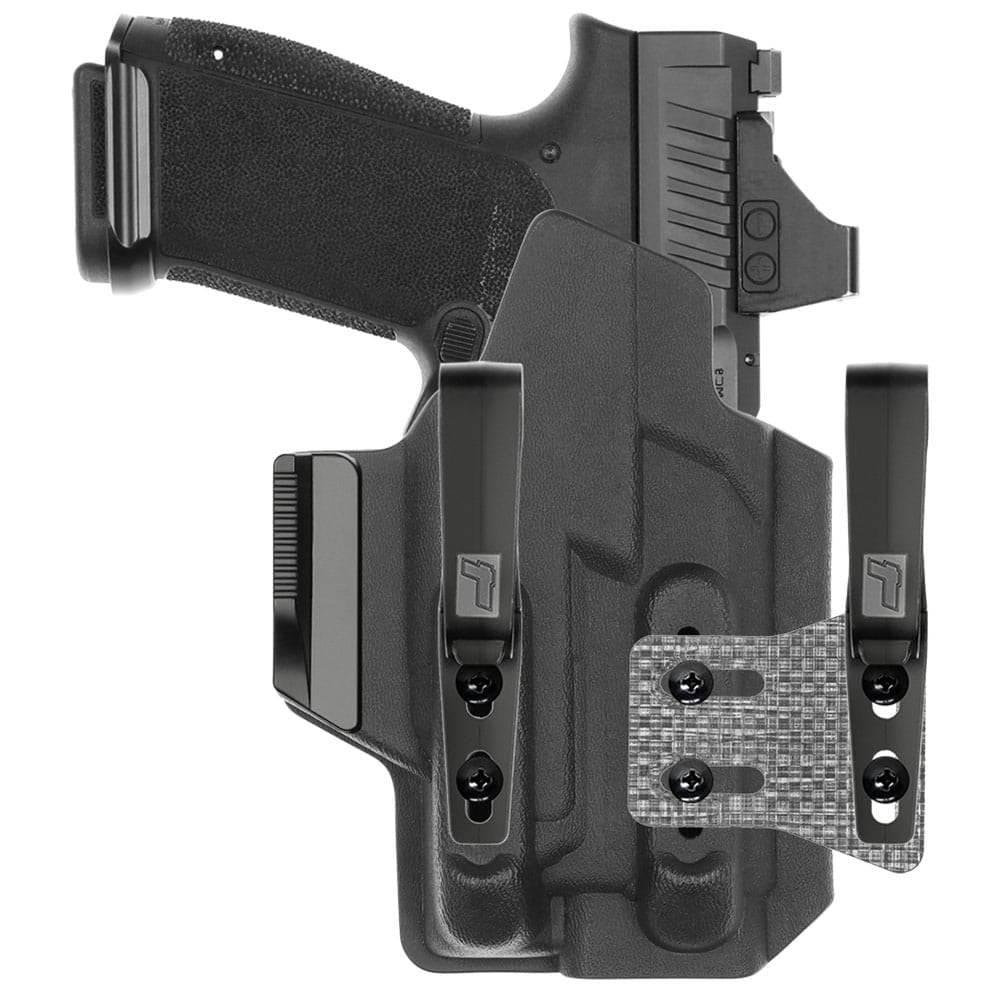 ARC IWB Light-Bearing Holster in Right Hand for: Canik Mete MC9 Prime Streamlight TLR-7 Sub/TLR-7X Sub/TLR-7 Sub HLX image 1