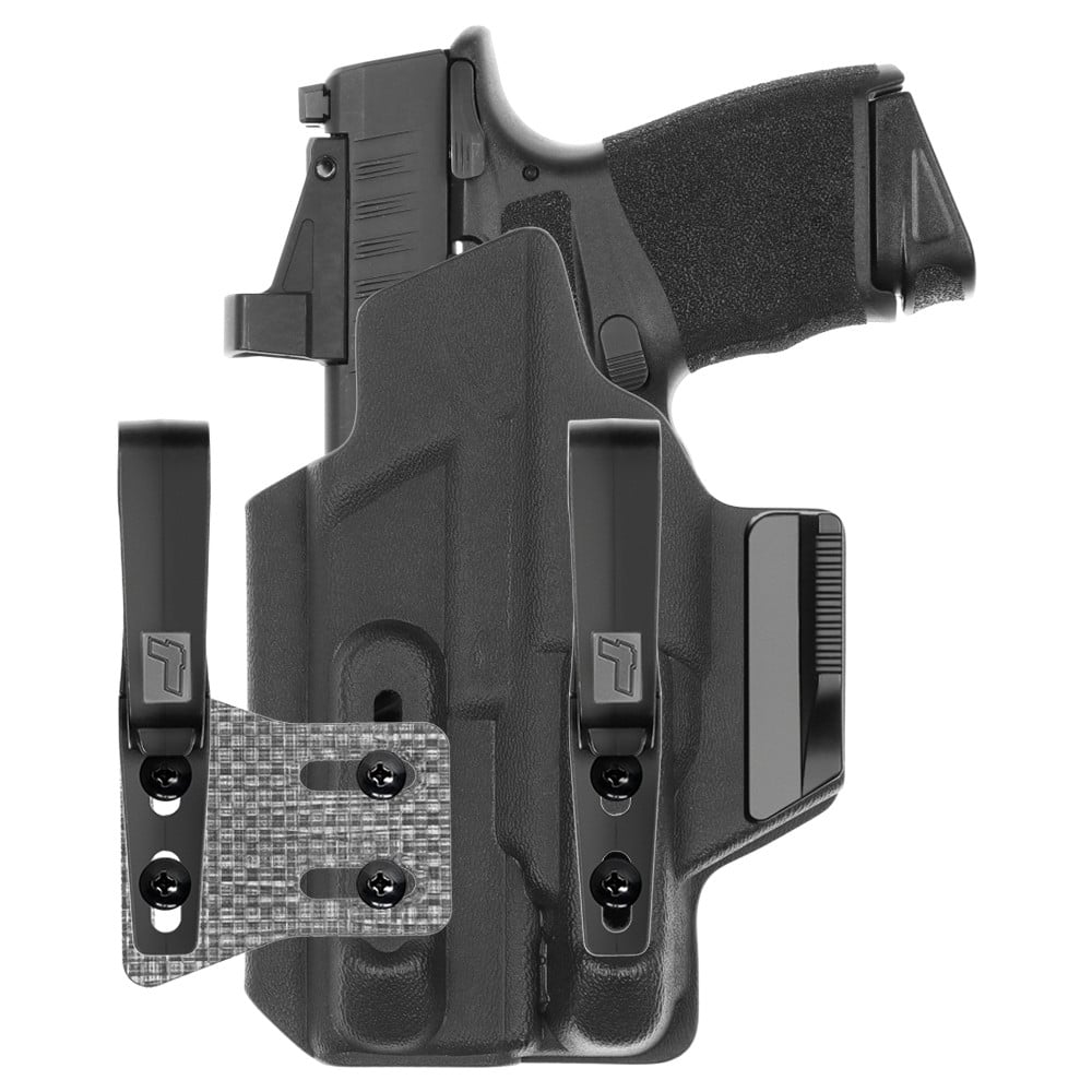 ARC IWB Light-Bearing Holster in Left Hand for: Springfield Armory Hellcat Micro Streamlight TLR-7 Sub/TLR-7X Sub/TLR-7 Sub HLX image 1