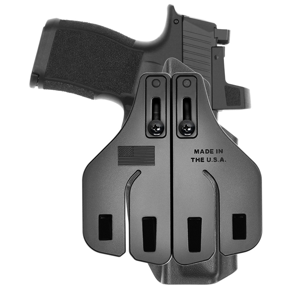 Range+ OWB Paddle Holster in Left Hand for: Sig Sauer P365XL - Tulster - Image 2
