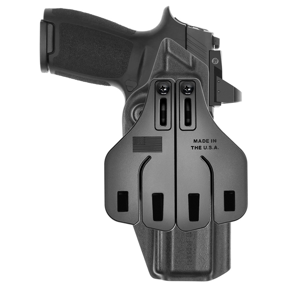 Range+ OWB Paddle Holster in Left Hand for: Sig Sauer P320 Full Size 9/40 - Tulster - Image 2
