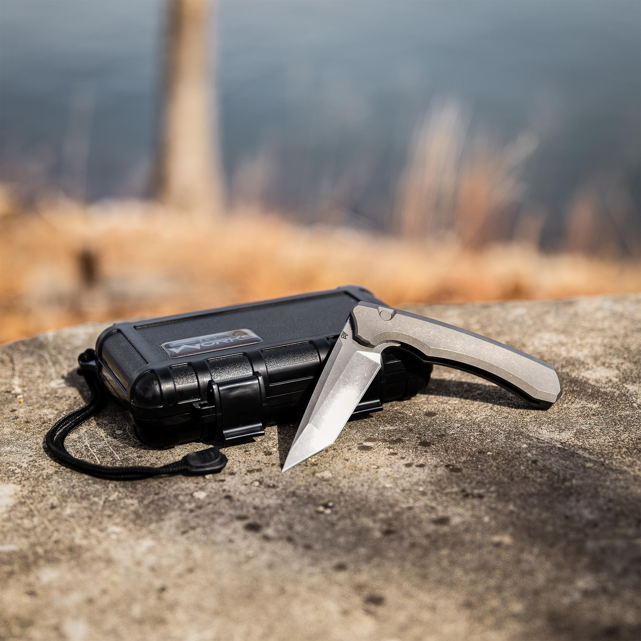 GreyWorks GW1 Pocket Folding Knife - Tanto - Tulster - Image 4