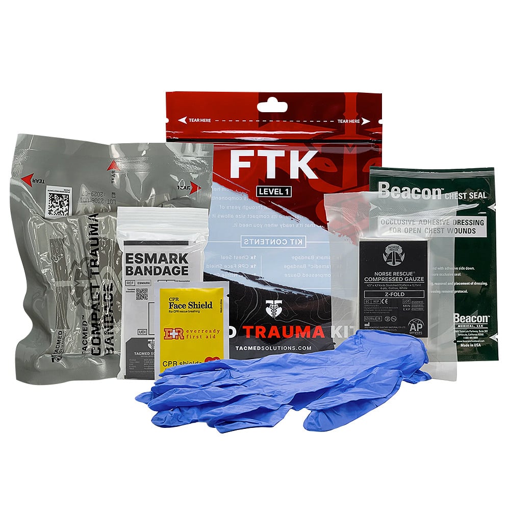 TacMed - Field Trauma Kit - Level 1 - Tulster