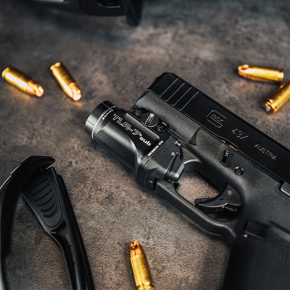 Streamlight TLR-7X Sub Weapon Light for Glock 43X MOS/48 MOS - Tulster