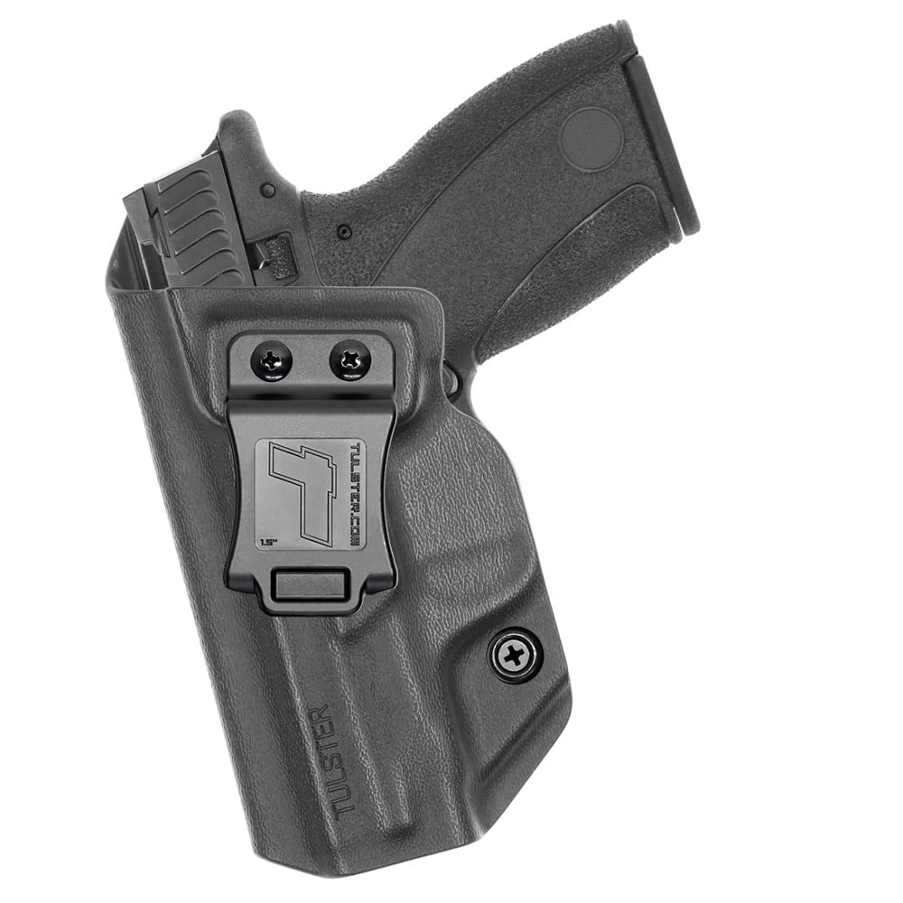 Front view of Tulster Profile IWB holster for Smith & Wesson Bodyguard 2.0, Left-hand draw. - Image 1