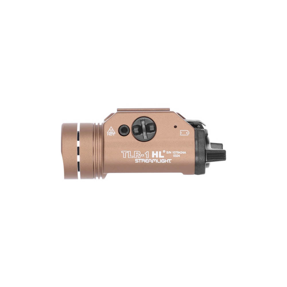 Streamlight TLR-1 HL Weapon Light - Flat Dark Earth - Tulster