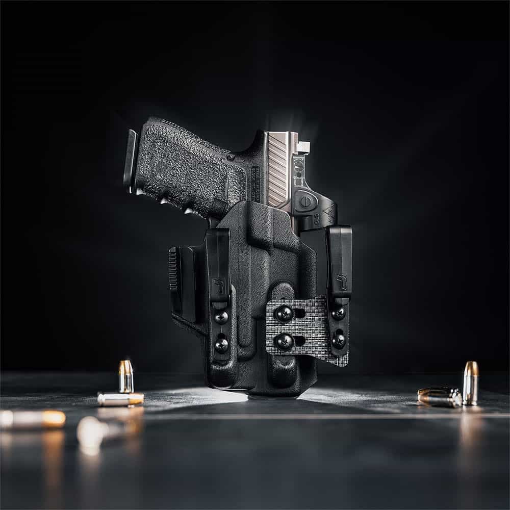 ARC IWB Light-Bearing Holster in Left Hand for: Shadow Systems CR920XL Streamlight TLR-7 Sub/TLR-7X Sub/TLR-7 Sub HLX Tulster