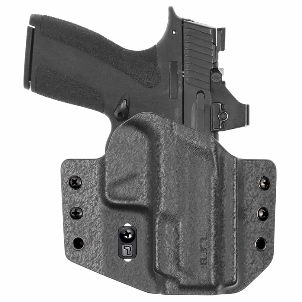 Front view of Tulster Contour OWB holster for Sig Sauer P365 LUXE, right-hand draw - Image 1