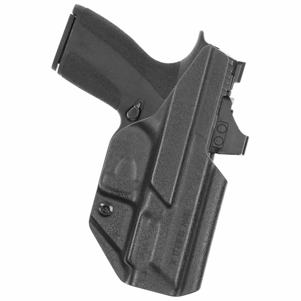 Front view of Tulster Profile+ IWB holster for Smith & Wesson M&P Shield X, left-hand draw - Image 2