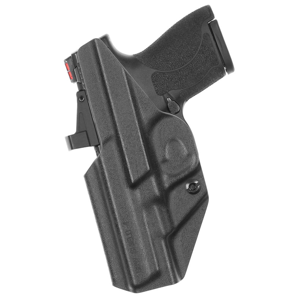 Front view of Tulster Profile+ IWB holster for Smith & Wesson M&P Shield Plus 4", right-hand draw - Image 2