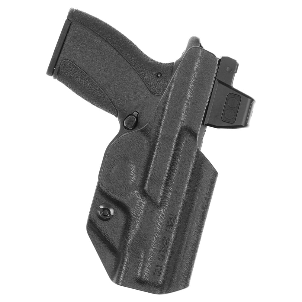 Front view of Tulster Profile+ IWB holster for Smith & Wesson Bodyguard 2.0 Carry Comp, left-hand draw - Image 2