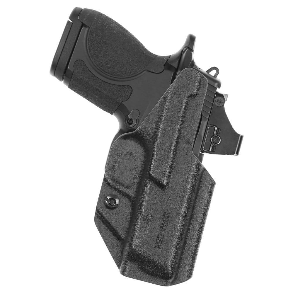 Front view of Tulster Profile+ IWB holster for Smith & Wesson CSX 3.1", left-hand draw. - Image 2