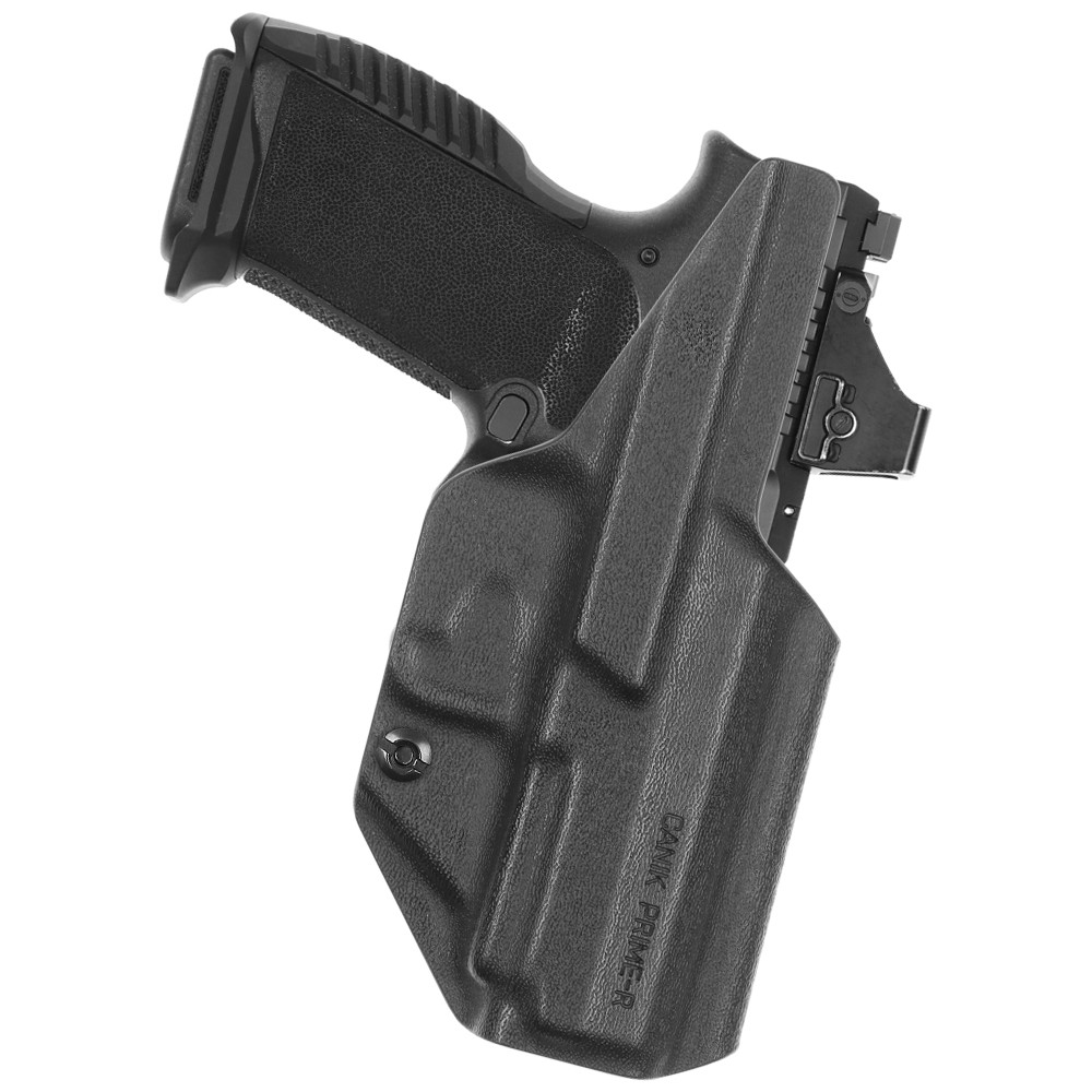 Front view of Tulster Profile+ IWB holster for Canik Prime Radian, left-hand draw. - Image 2