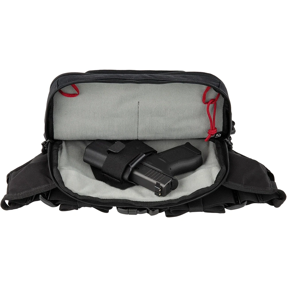 Vertx S.O.C.P. Tactical Fanny Pack, Black - Image 2