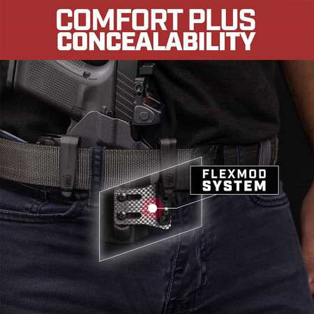 ARC IWB Light-Bearing Holster in Left Hand for: Sig Sauer P365 DH3 AXG w/ Sig Sauer FOXTROT2R - Image 3