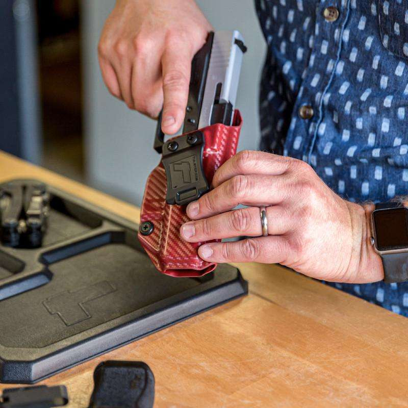 Tulster Profile IWB Holster in Right Hand for: M&P Shield/Plus 3.1" 9/40 Streamlight TLR-6/TLR-6 HL - Image 4