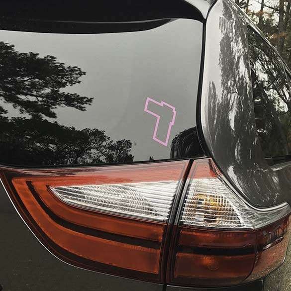 Tulster "T" Vinyl Decal Tulster - Image 3