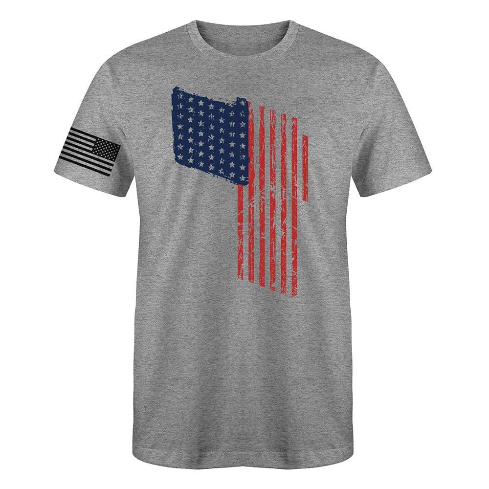 'Merica T Flag Men/Unisex Shirt Tulster - Image 1