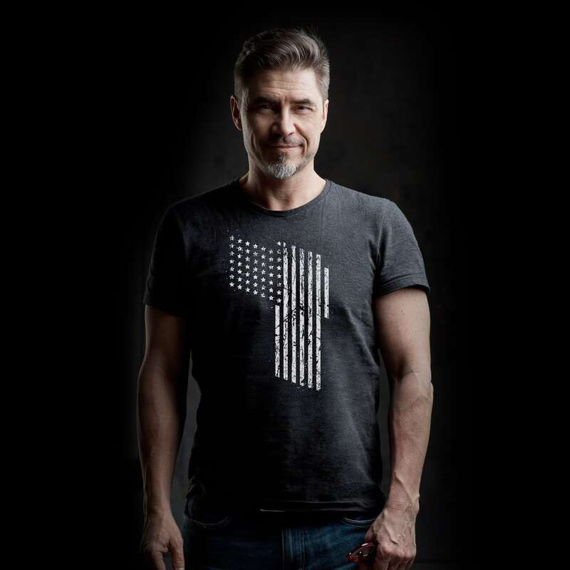 T Flag Men/Unisex Shirt Tulster - Image 2