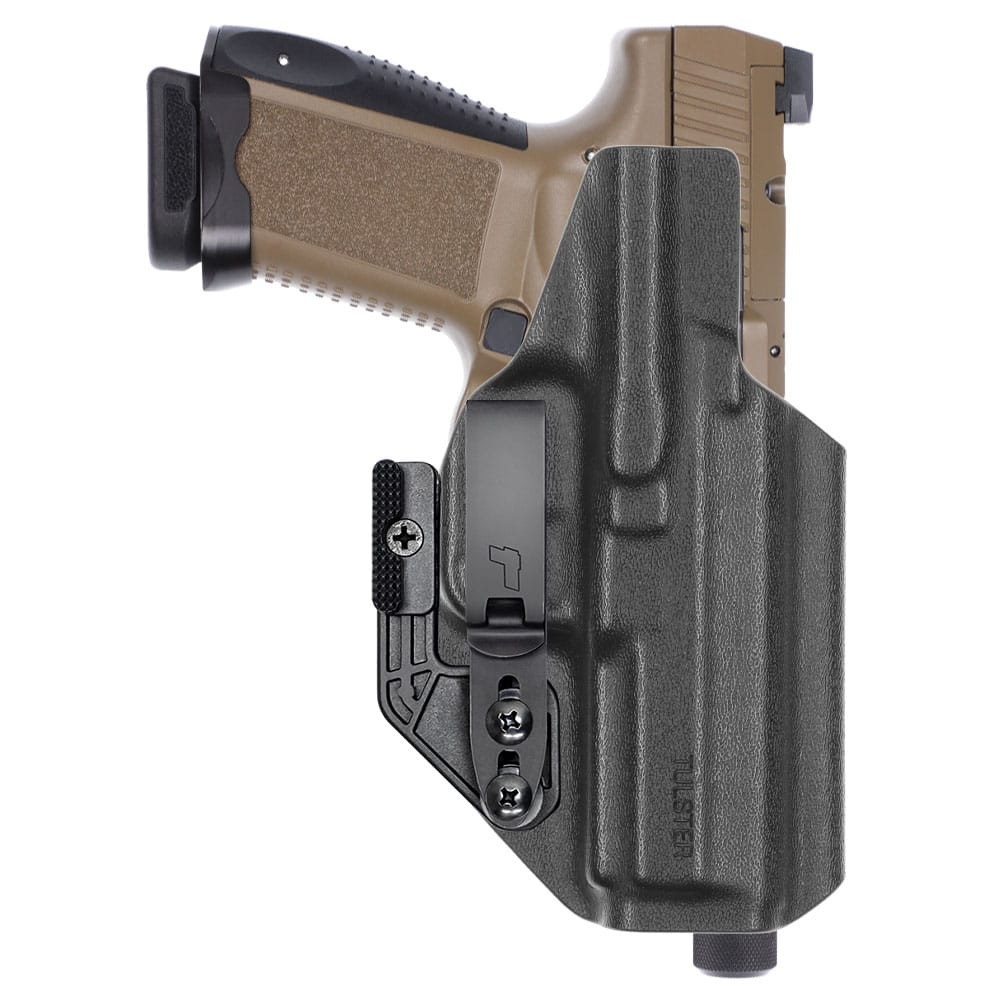 Front view of Tulster OATH IWB holster for Canik TP9 Elite SF - Image 1