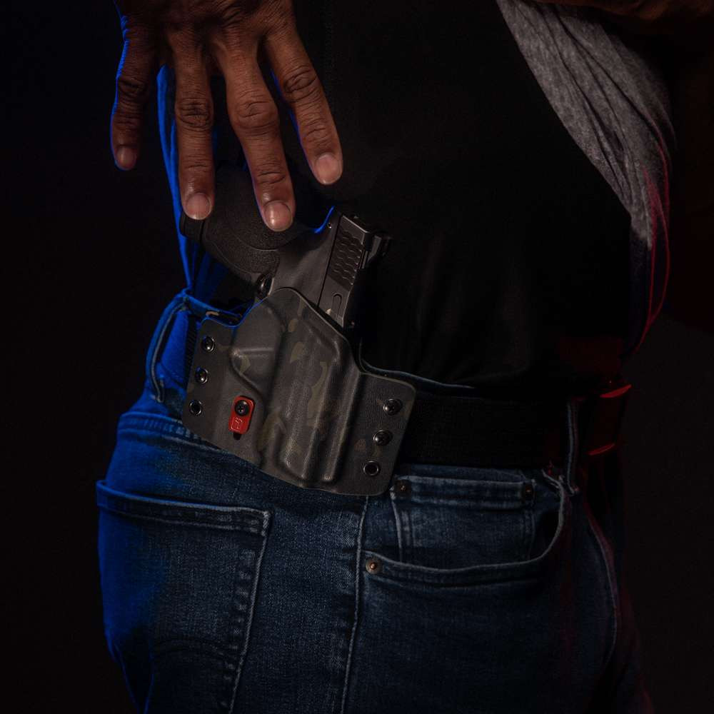 'Merica Bundle: OWB Retention Tag, Anodized Aluminum - Contour Series Tulster - Image 2