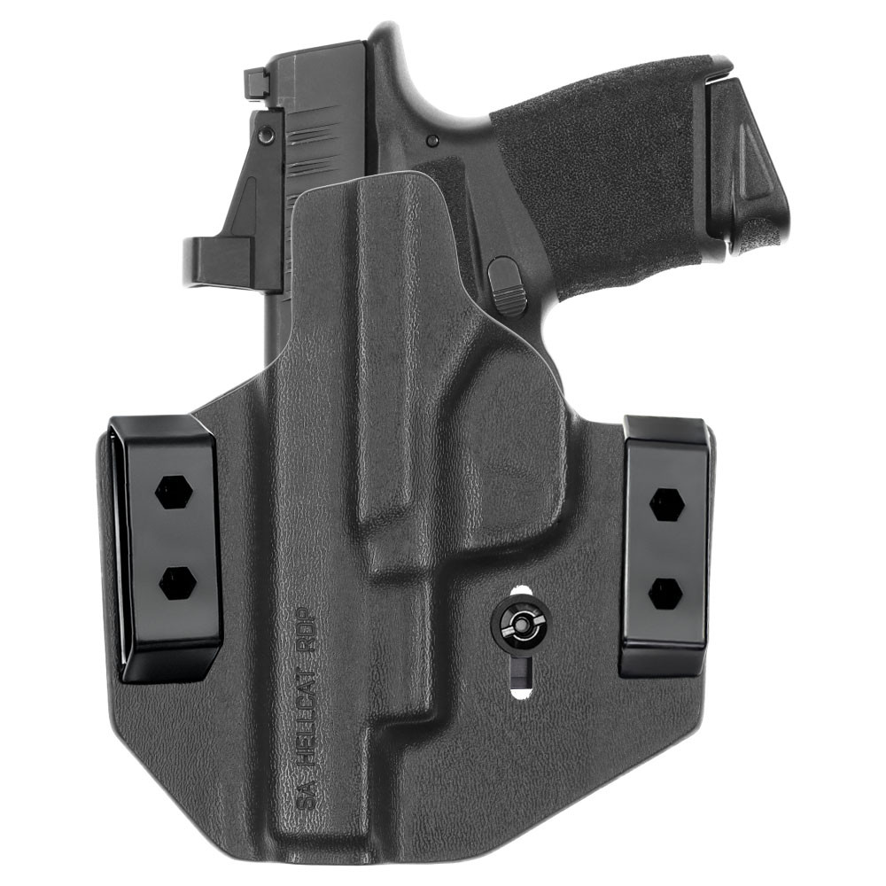 Front view of Tulster Contour OWB holster for Springfield Armory Hellcat RDP, right-hand draw - Image 2