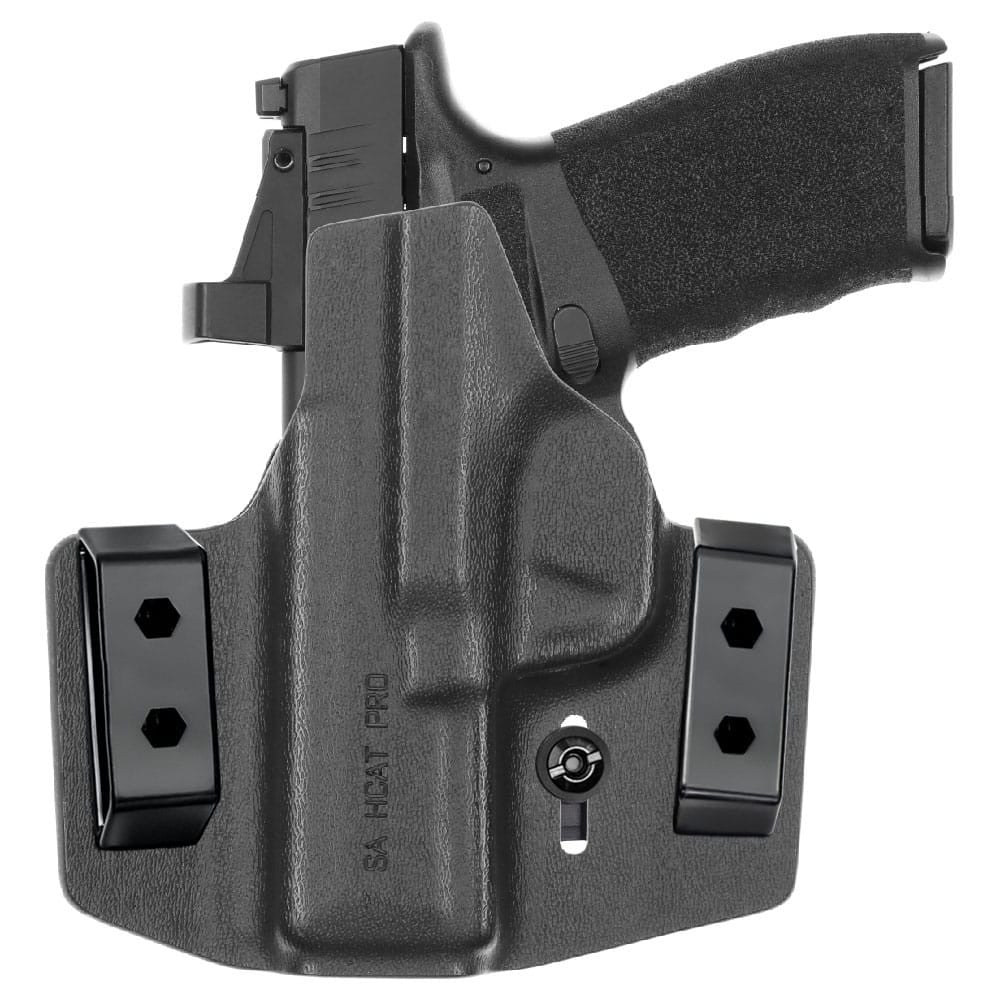 Front view of Tulster Contour OWB holster for Springfield Armory Hellcat Pro, right-hand draw - Image 2