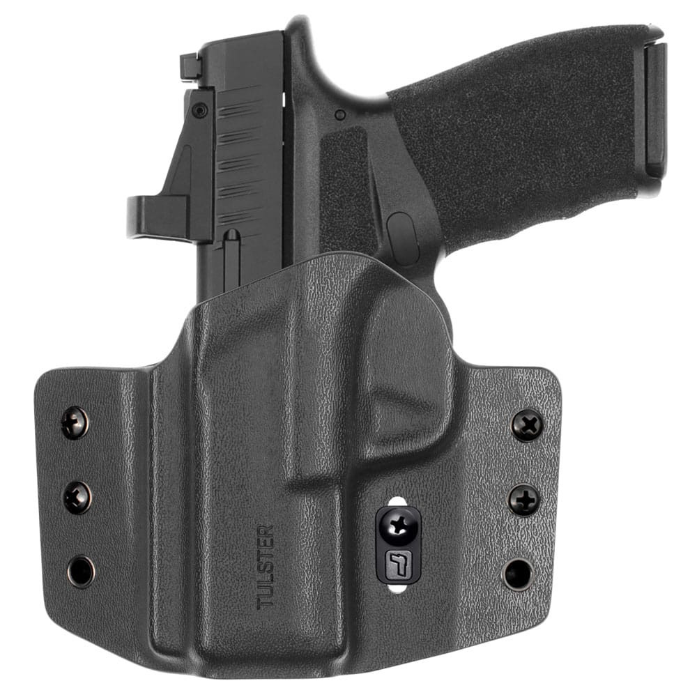 Front view of Tulster Contour OWB holster for Springfield Armory Hellcat Pro, left-hand draw - Image 1
