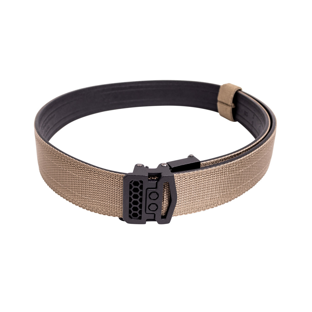 Kore Essentials - 1.5" Tactical Gun Belt - Tan 499, X10 Buckle - Tulster